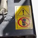 Control Panel Labels and Machine Information Stickers