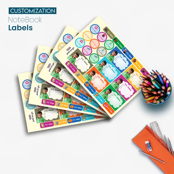 Kids Notebook Labels 4