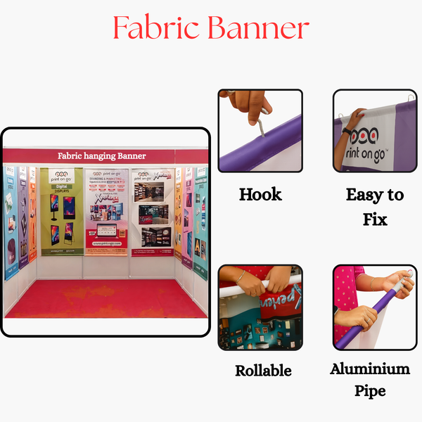 Fabric Banner for Expo & Events | Easy Setup & Foldable Design – Print ...