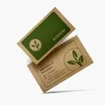 Eco-Kraft Paper Business Cards 2