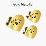 Luxury Gold Foil Custom Shape Stickers – High-Quality Digital Printing