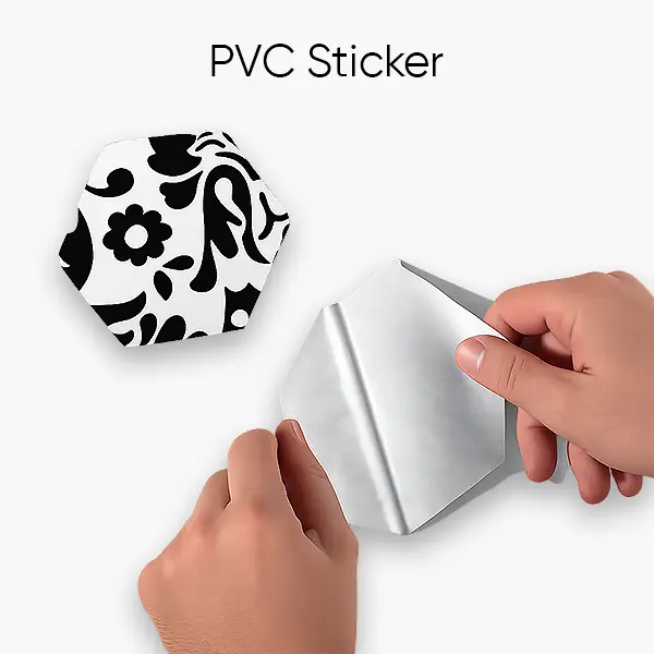 Digital Printed Custom Shape Transparent Stickers for Products