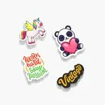 Personalized Die-Cut Stickers for Business Branding