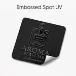 Premium Embossed UV Digital Print Stickers for Product Packaging