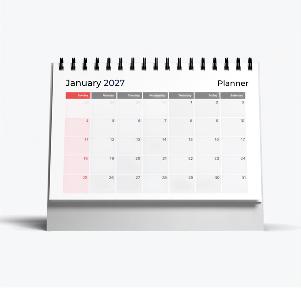 Table Top Calendar 5