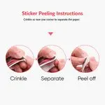 Easy Peel Square & Rectangle Stickers Premium Digital Printing Quality