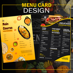 Menu card Designing 2