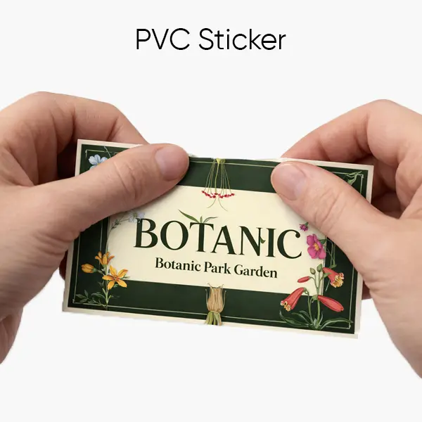 Premium PVC Round Edge Stickers