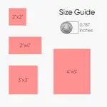 Choose Your Perfect Sticker Size Custom Digital Printed Labels