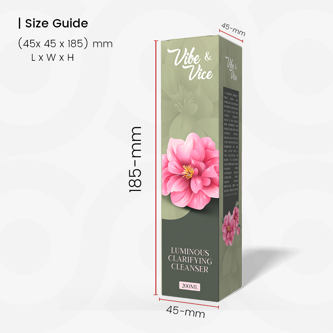 45 (L) x 45 (W) x 185 (H) mm