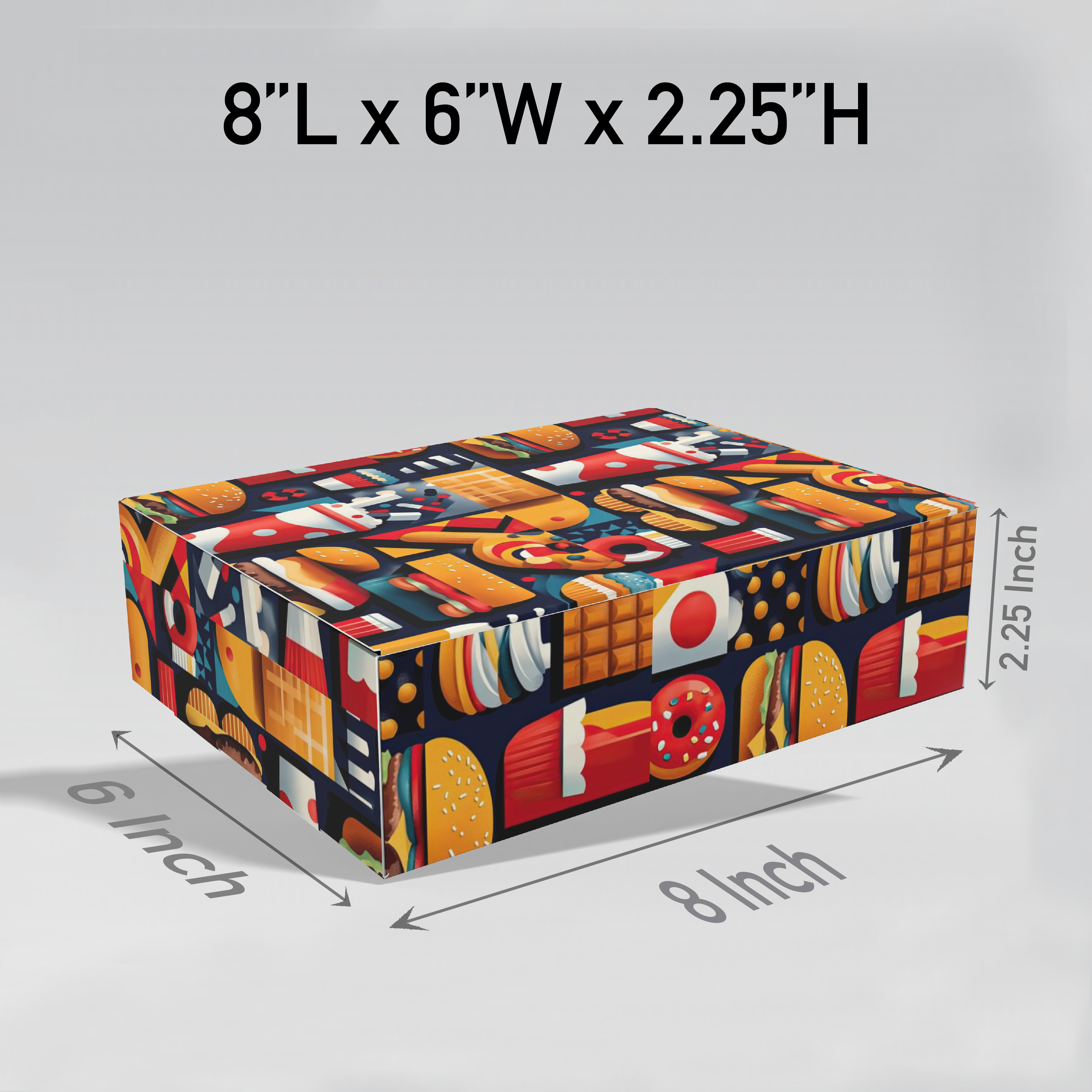 8L X 6W X 2.25H (Inch)