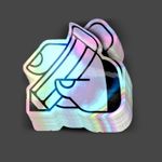 Holographic Waterproof Stickers for Branding – Premium custom holographic stickers for retail, security authentication, and e-commerce packaging.