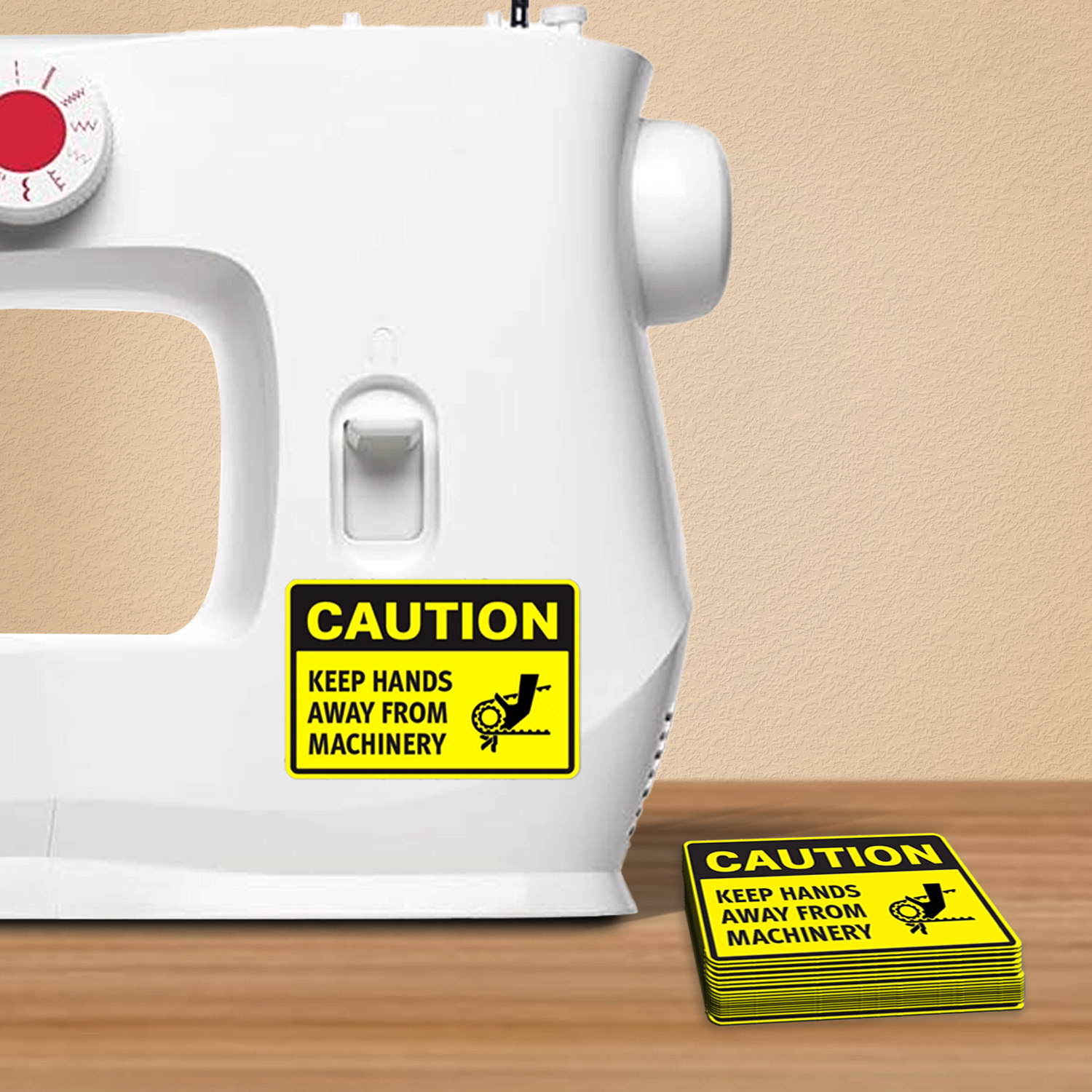 Durable Machine Stickers Online | Custom Printed Now