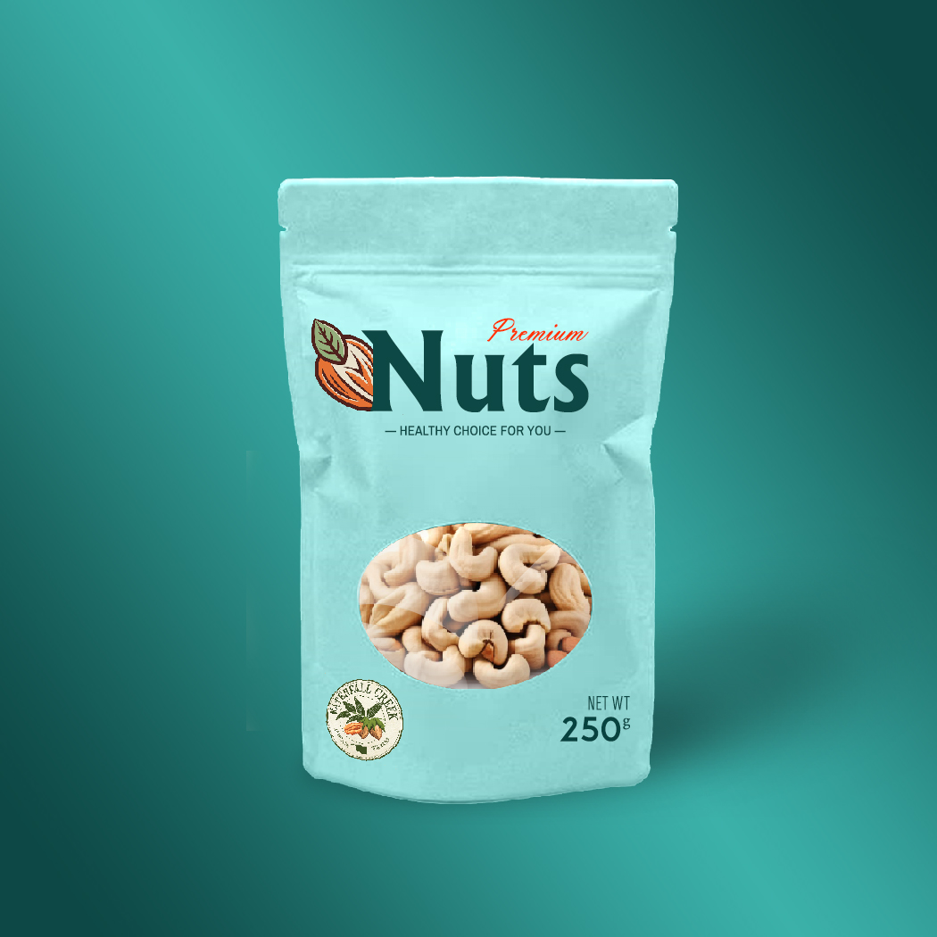 custom printed stand up pouches with oval window