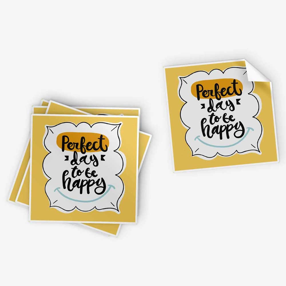 Square Stickers - Printo Document Services Private Limited