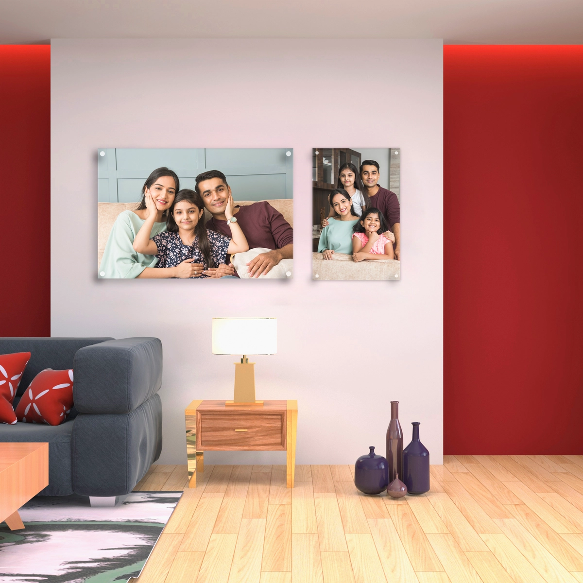Exclusive Large Acrylic Photo Frames tailored for your needs.
