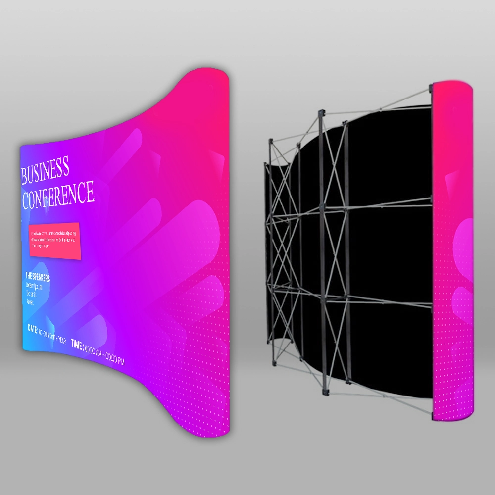 Curved Pop Up Backdrop 5