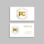 Raised Foil Visiting Card 5