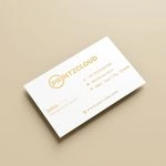 Raised Foil Visiting Card 2