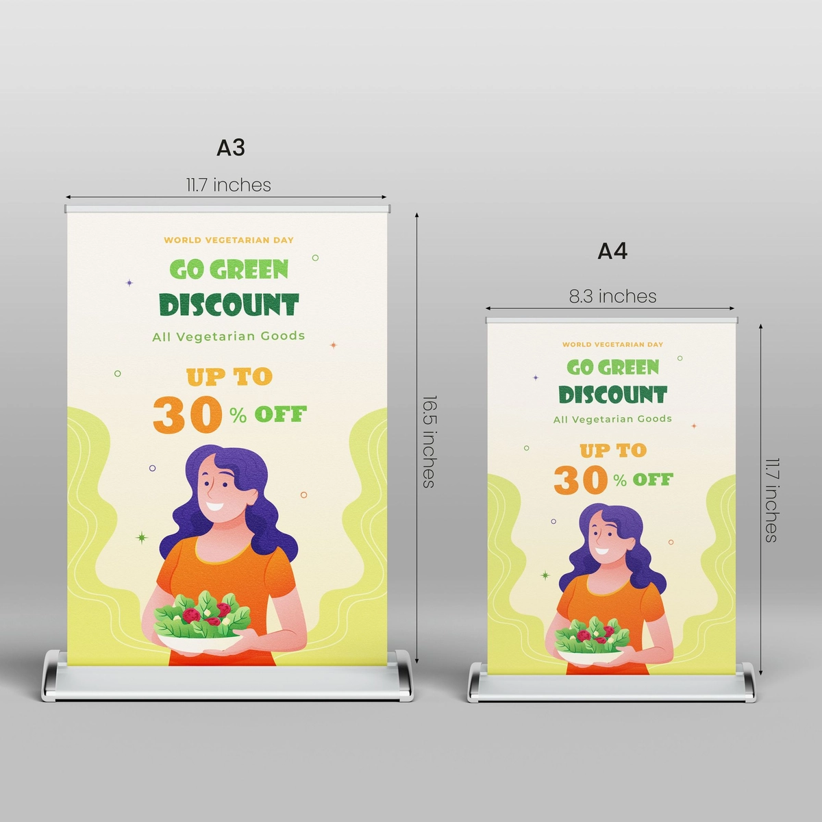 Tabletop Rollup Standee 4