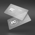 Transparent Visiting Card 3