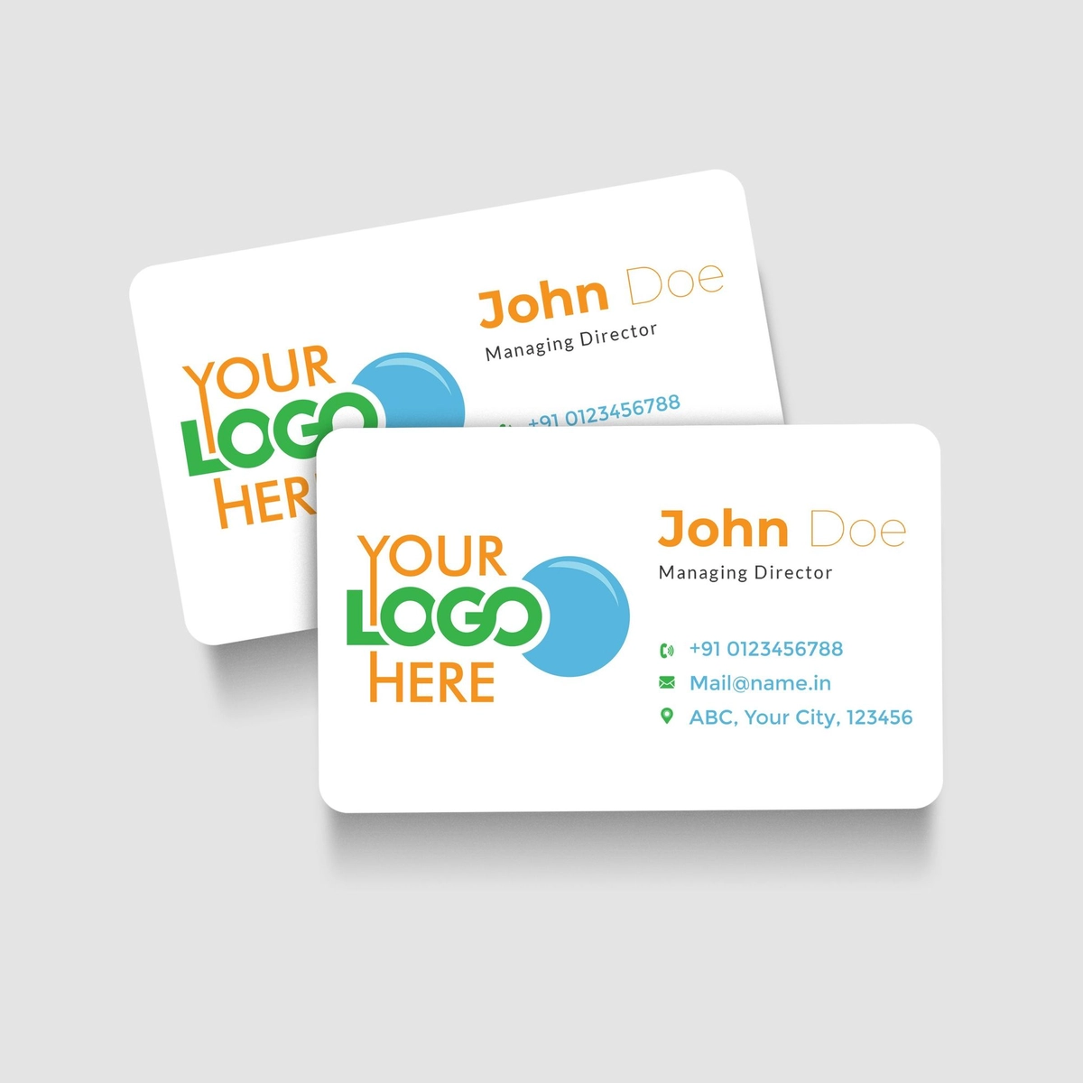 Transparent Visiting Card 4
