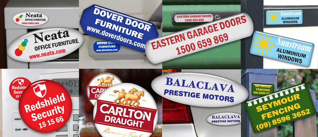 Doming Label Design Domed Stickers | Epoxy Domed Vinyl Labels & Badges | Australia