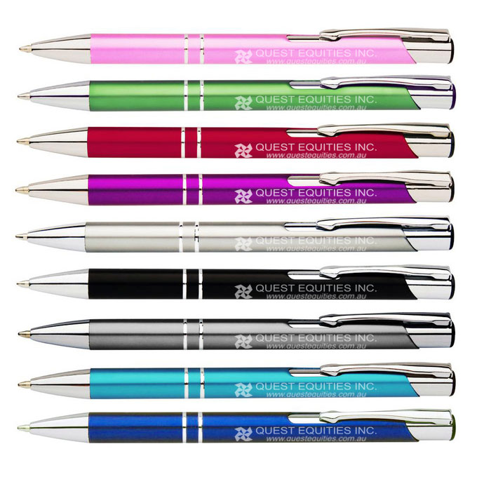 100 Concord Matt Metal Pens | WP551