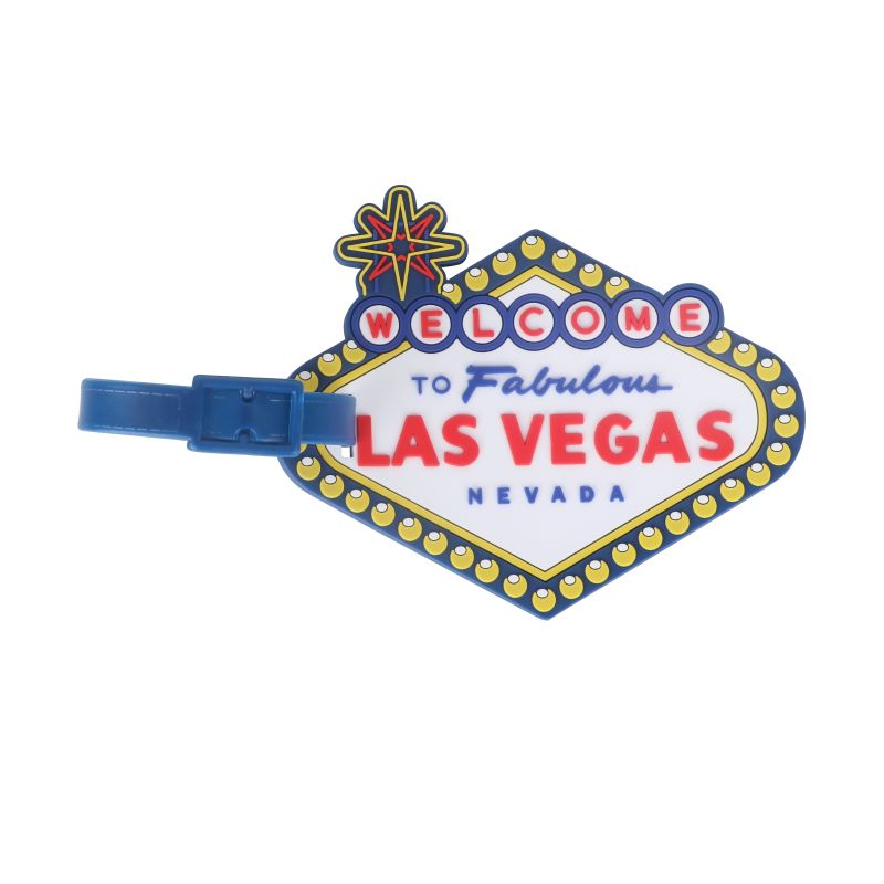 Custom Shaped PVC Luggage Tag | CPLT