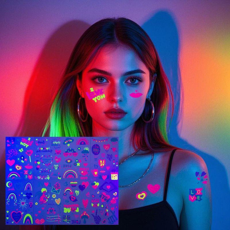 Temporary Tattoo Glow in the Dark | TTGD