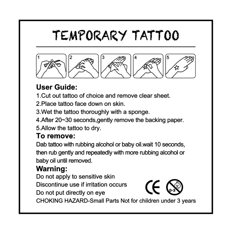 Classic Temporary Tattoos
