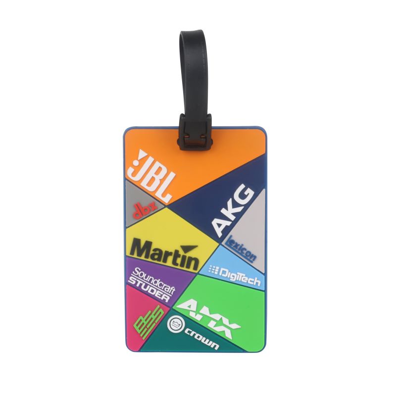 Custom Shaped PVC Luggage Tag