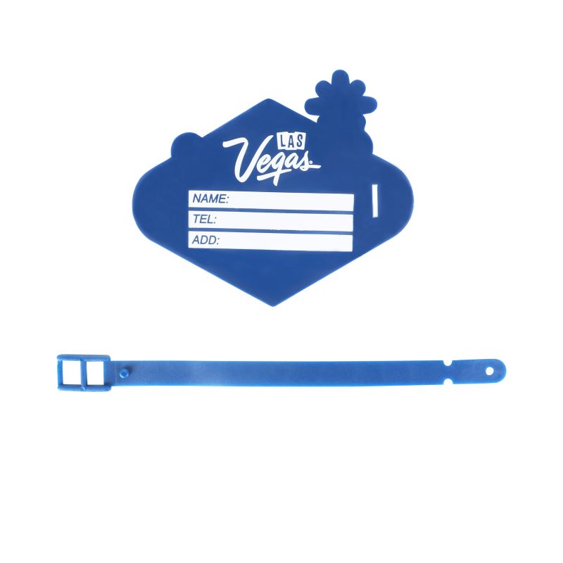 Custom Shaped PVC Luggage Tag