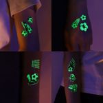Temporary Tattoo Glow in the Dark