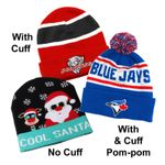 Custom Knitted Beanies - 3 types