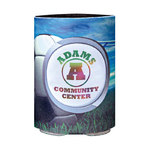 Flat Neoprene Stubby Holder printed full colour