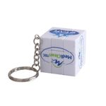 UV Printed Puzzle Twist Cube Keyrings
