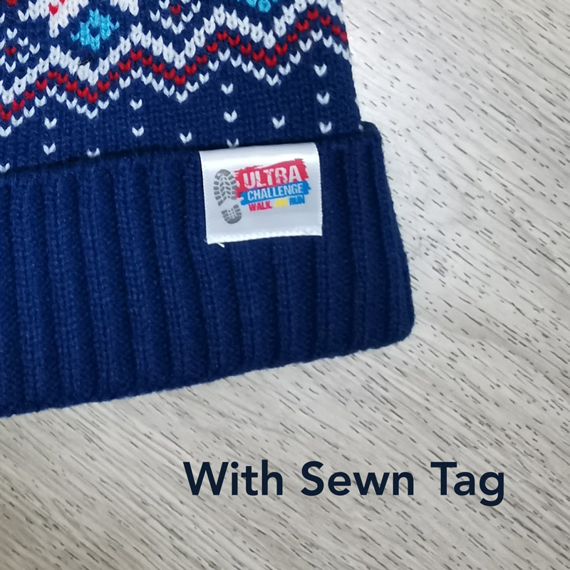 Beanie with Sewn tag