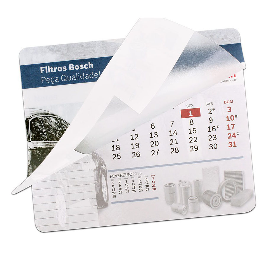 ClearView Calendar Mousemat