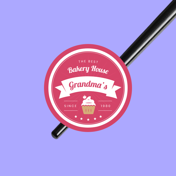 Custom Round Shape Stickers