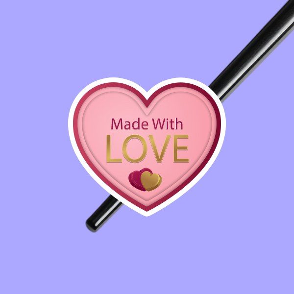 Heart Shape Stickers