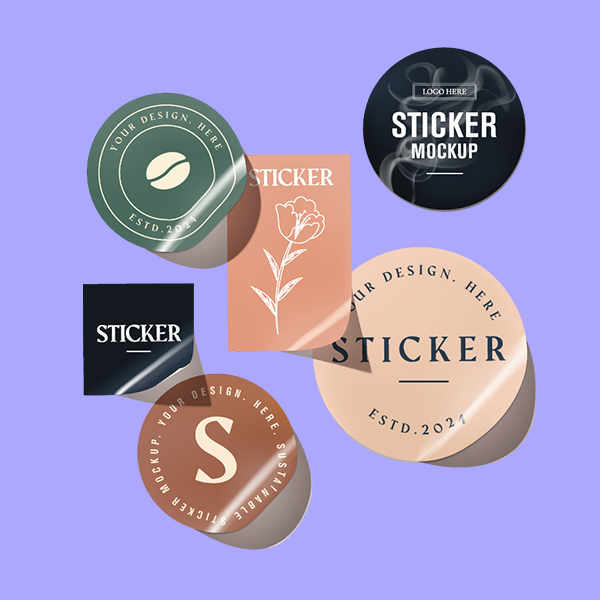 Custom Shape Stickers 2