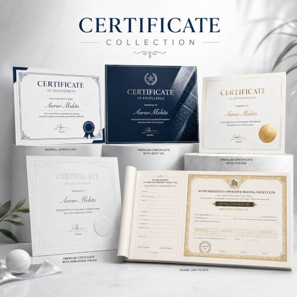 Certificates