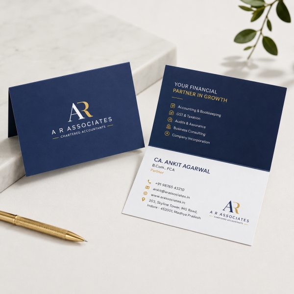 Foldable Business Card