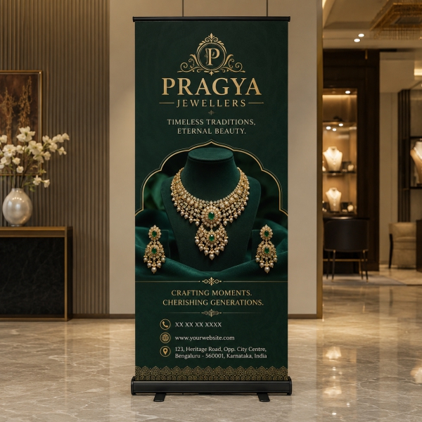 Premium Roll Up Standee