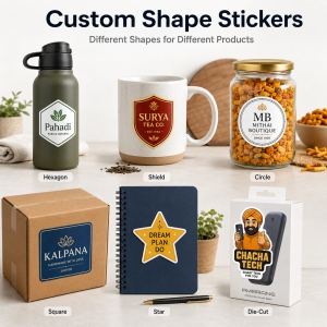 Custom Shape Stickers