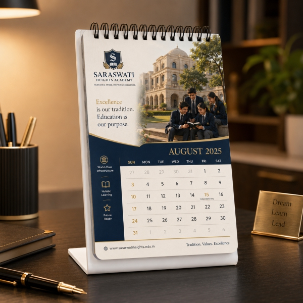 Acrylic Stand Calendar 3