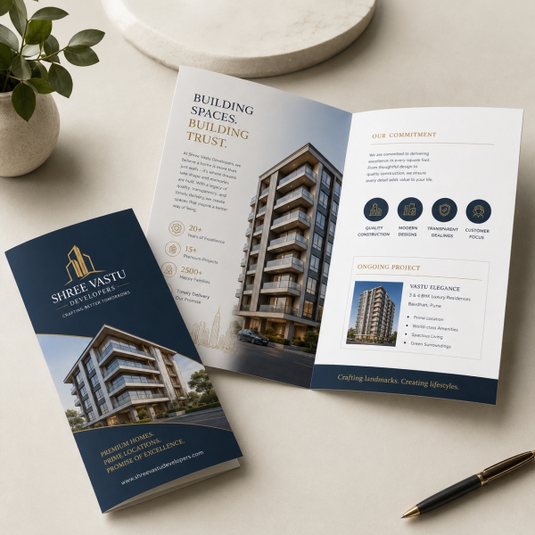 Premium Bi Fold Brochure