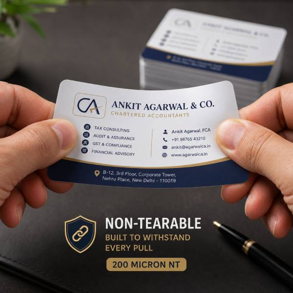 Non-Tearable Business  Cards 3