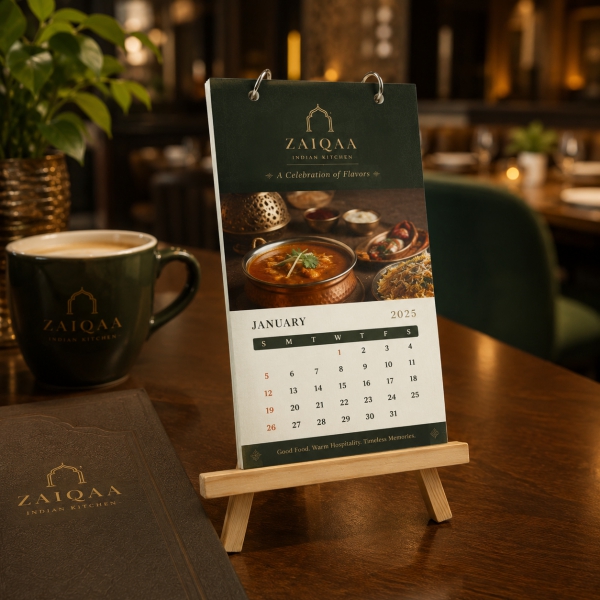 Easel Stand Calendar 4